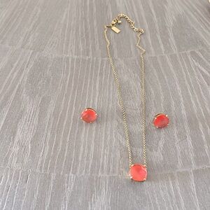 Kate Spade necklace and earrings set